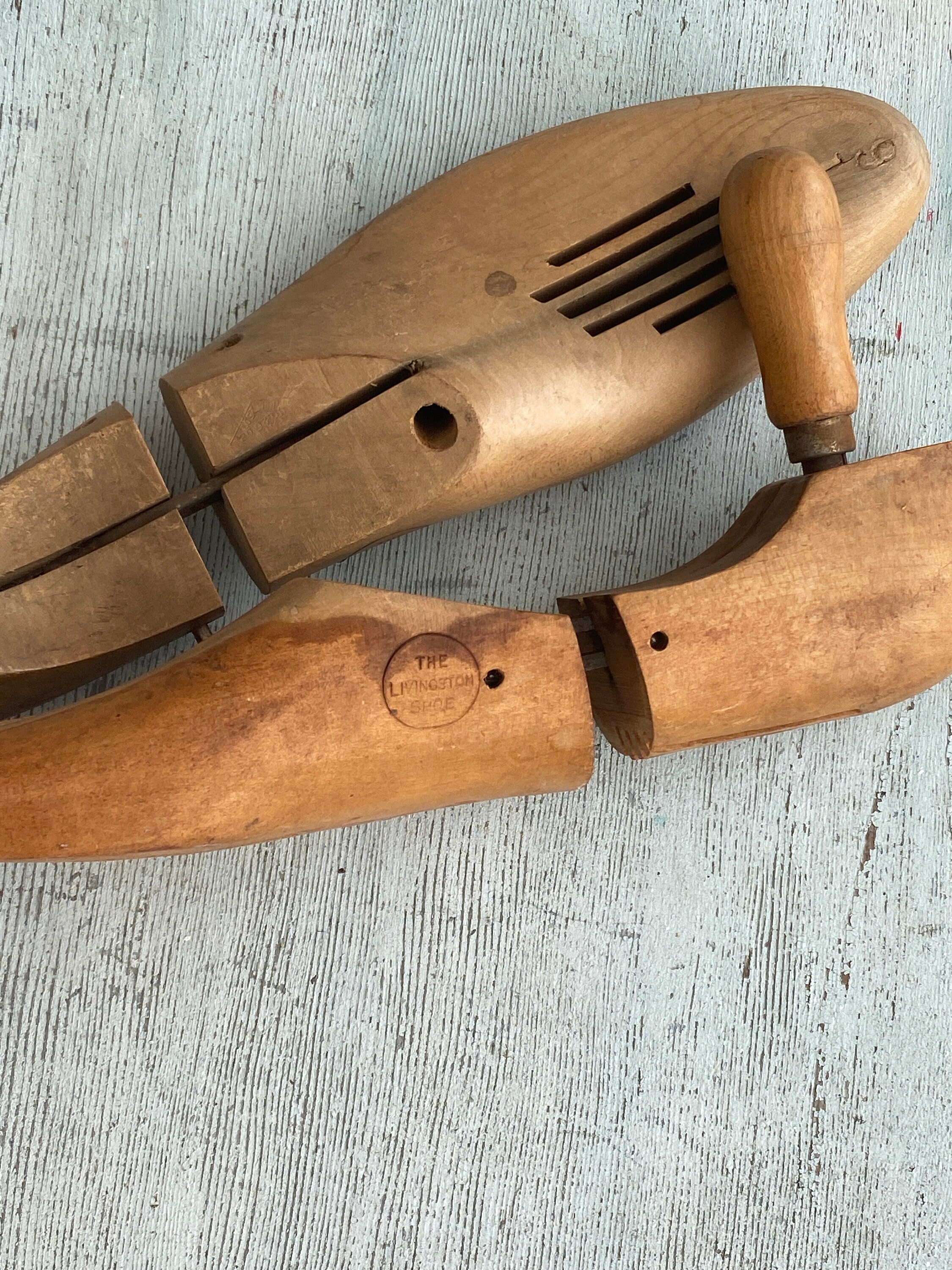 Pair of Miller Wood Shoe Stretchers - Etsy display picture 1