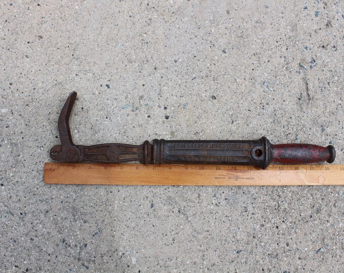 Vintage Bridgeport Cast Iron Slide Nail Puller Etsy