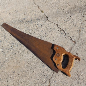 29inch Vintage Warranted hand Saw
