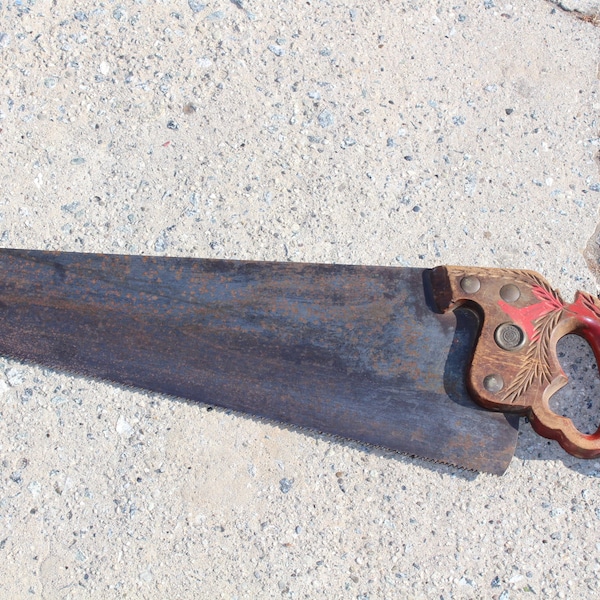 Vintage H. Disston & sons handsaw