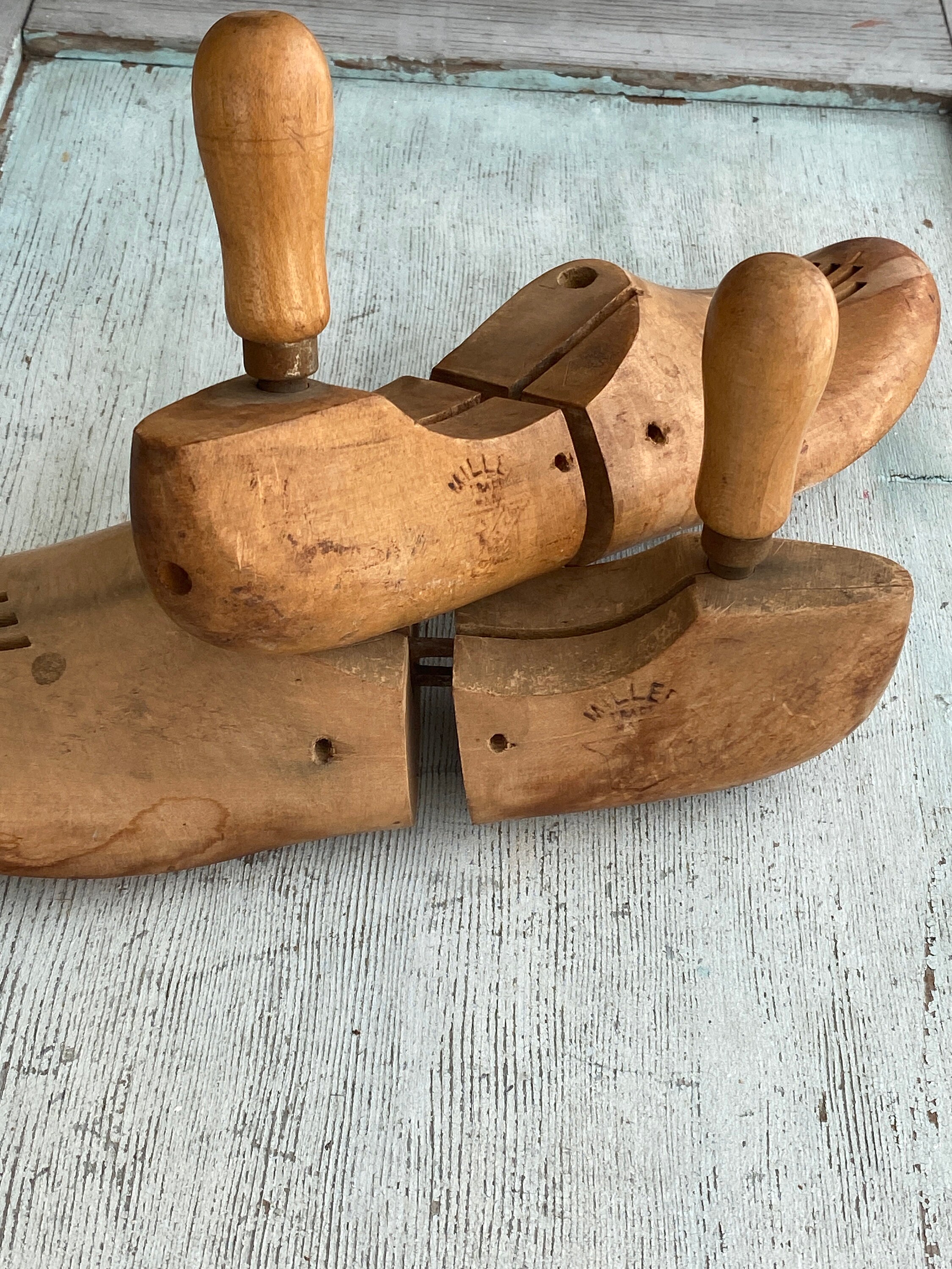 Pair of Miller Wood Shoe Stretchers - Etsy display picture 1