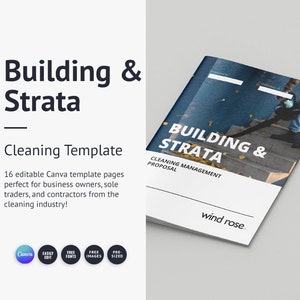 Building & Strata Cleaning Proposal Template - Etsy