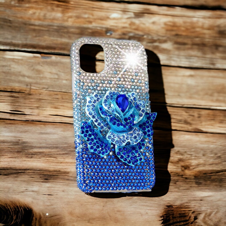 Bling iPhone Case crystal Rhinestone Phone Cover glitter iPhone 15 14