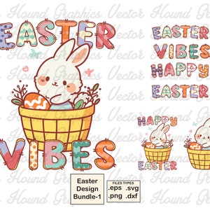 Easter Bunny Design Bundle 1