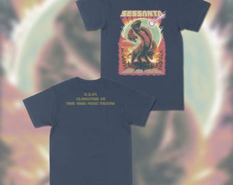 Camiseta de Tool Band Sessanta Clarkston MI 2 de mayo de 2024 Teatro Pine Knob Primus Puscifer A Perfect Circle 5/2/24