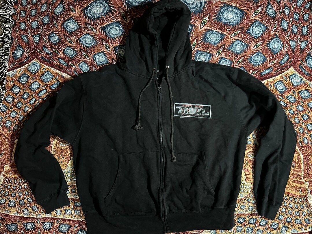 Tool Shirt Zip up Sweater Chet Zar PILL BRAIN Adam Jones Maynard Aenima Lateralus Fear Inoculum OFFICIAL Tool Band Hoodie Etsy Canada
