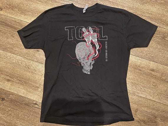 Tool Shirt Los Angeles CA 2/15/24 Fear Inoculum Tour Febuary 15 2024 Winter Tour OFFICIAL Lateralus Maynard James Keenan Event Tour Shirt