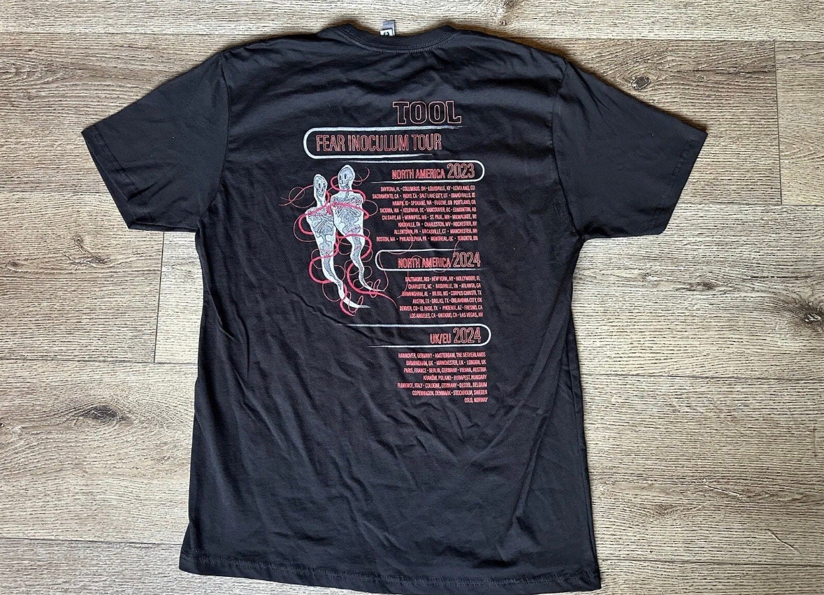 TOOL LOS ANGELES CALIFORNIA バンドTシャツ L相当 Rare Tool Los Angeles California Shirt Bandtees Shirt XL