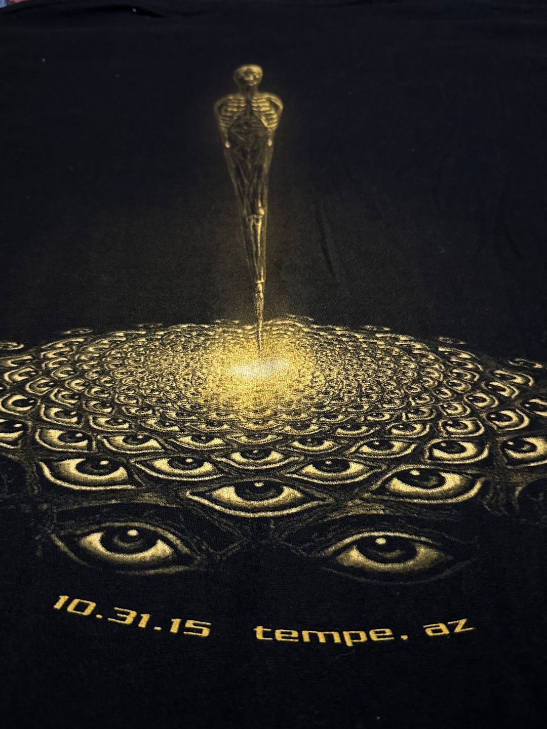 Tool Shirt Tempe Arizona 10/31 2015 Halloween Monster Mash Maynard