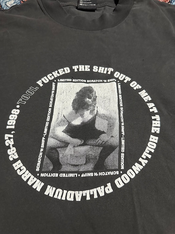 Tool Shirt Extremely Rare Hollywood Palladium March 26-27 1998