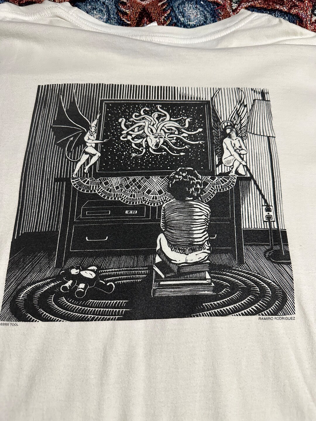 祝来日 TOOL アレックス・グレイ 07 ツアー ビンテージ Tシャツ 祝来日