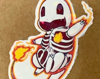 Halloween Charmander Sticker