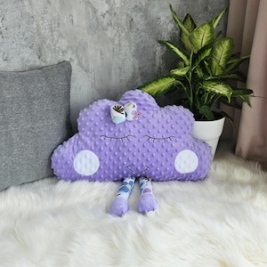 Almohada de nube suave para habitación de niños pequeños, cojín de cara sonriente de peluche, decoración de habitación infantil, lindo regalo de baby shower, accesorio de dormitorio infantil bohemio