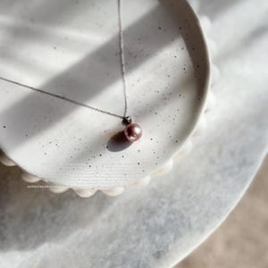 Stylish Pearl Necklace by NOX, Perfect Gift for Her, 925