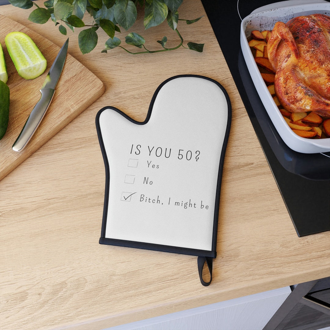 Ofen Handschuh mit lustigem Spruch Geschenk 50. Geburtstag Etsy.de