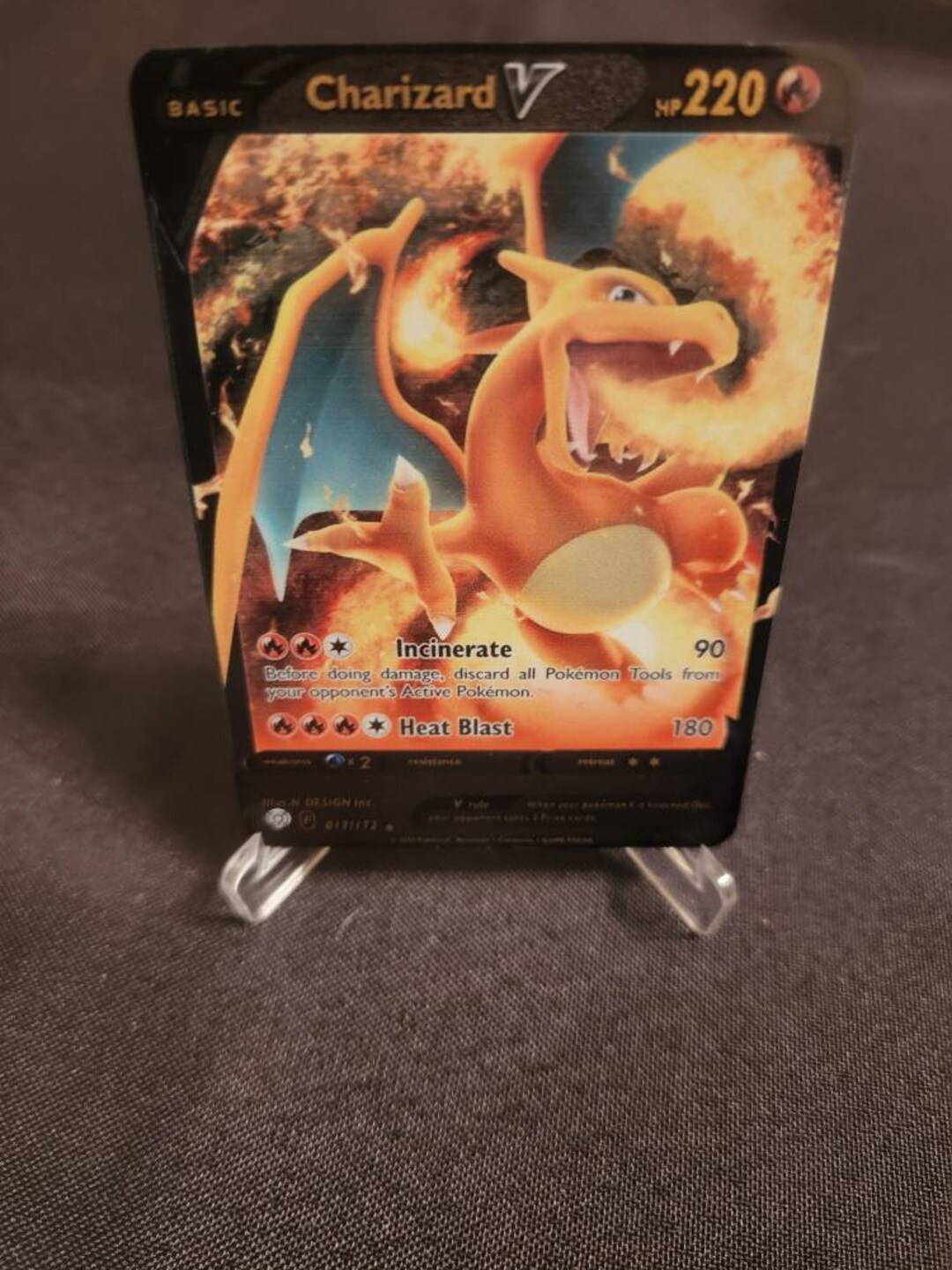 Charizard-V (17/172), Busca de Cards