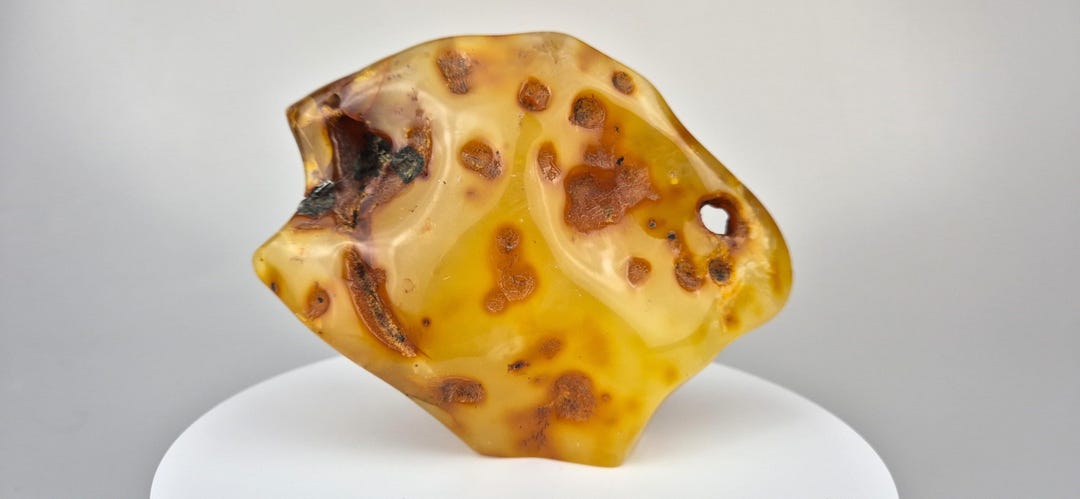 Large Natural Baltic Amber Stone: Handcrafted Lithuanian Gemstone - Etsy