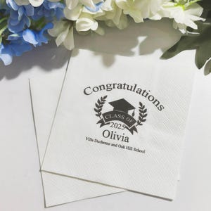 Tovaglioli di laurea personalizzati, tovaglioli di laurea, decorazioni per la laurea, decorazioni per la laurea 2025, tovaglioli per la laurea, tovaglioli con monogramma