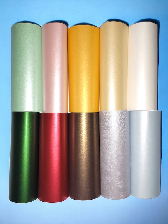 10 Color Metallic shimmer 250 GSM A4 Sheet