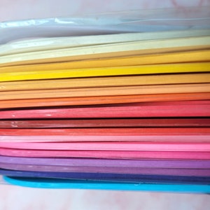 Quilling Paper Strips 5 mm 110 GSM 35 Color, 100/50 Strip Each Color