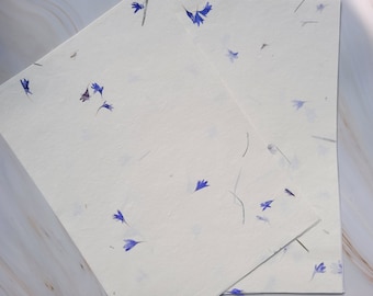 Blue Petal Handmade Beige Color Paper Card Stock 8.5" x 11" - A4 Himalayan Handmade Paper