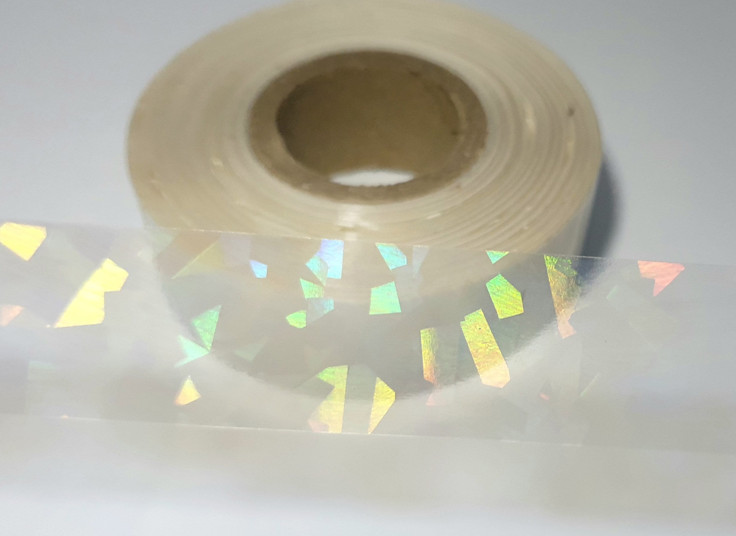 Broken Glass Holographic Transparent Washi Masking Decorative Reflective  Tape 3/4 X 40 Feet 