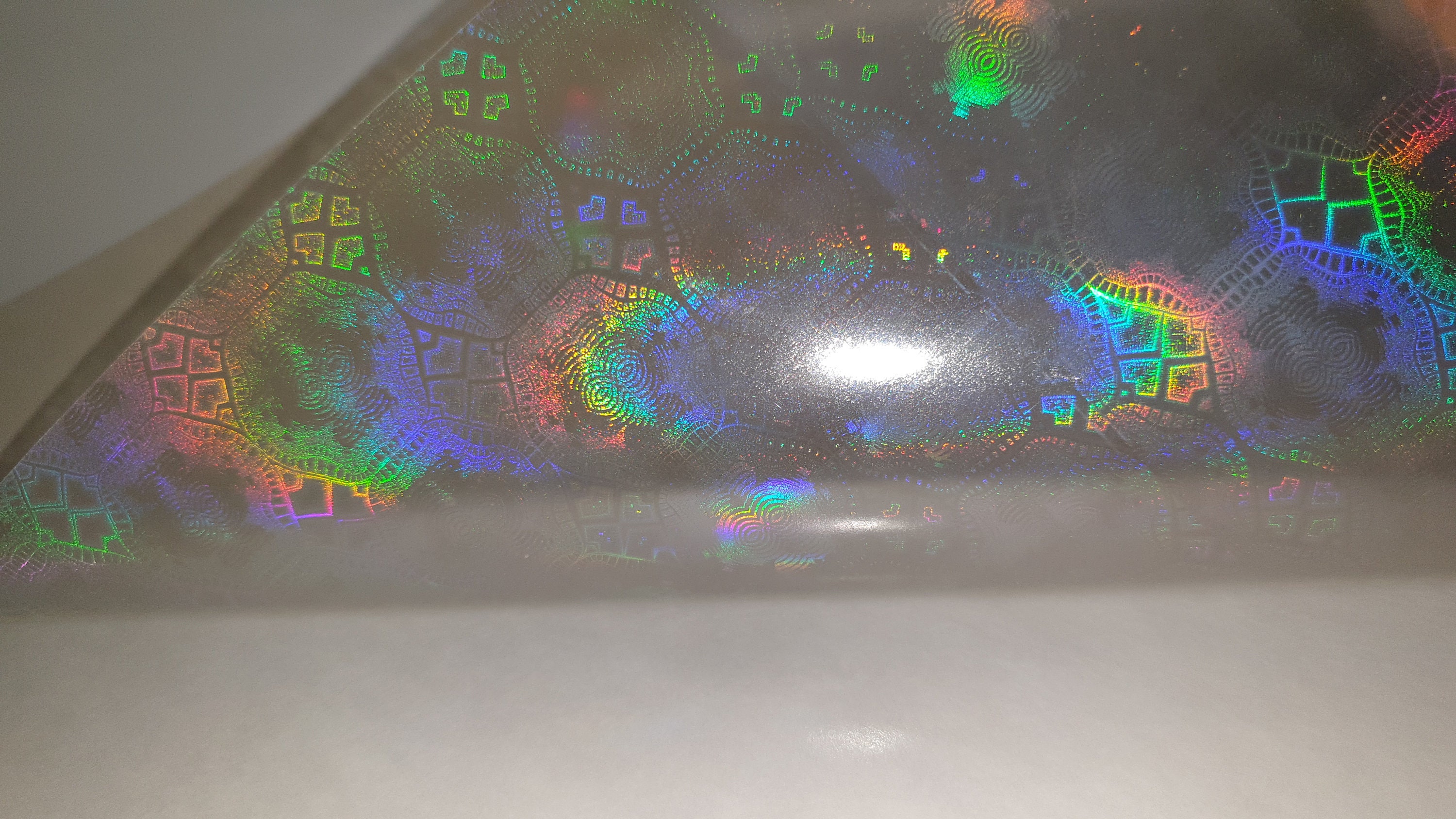 Aztech Design Holographic Transparent Self Adhesive Overlay - Etsy
