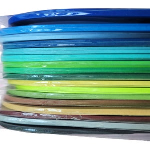Quilling Papierstreifen 3 mm 110 G/M 35 Farbe, 100/50 Streifen jede Farbe