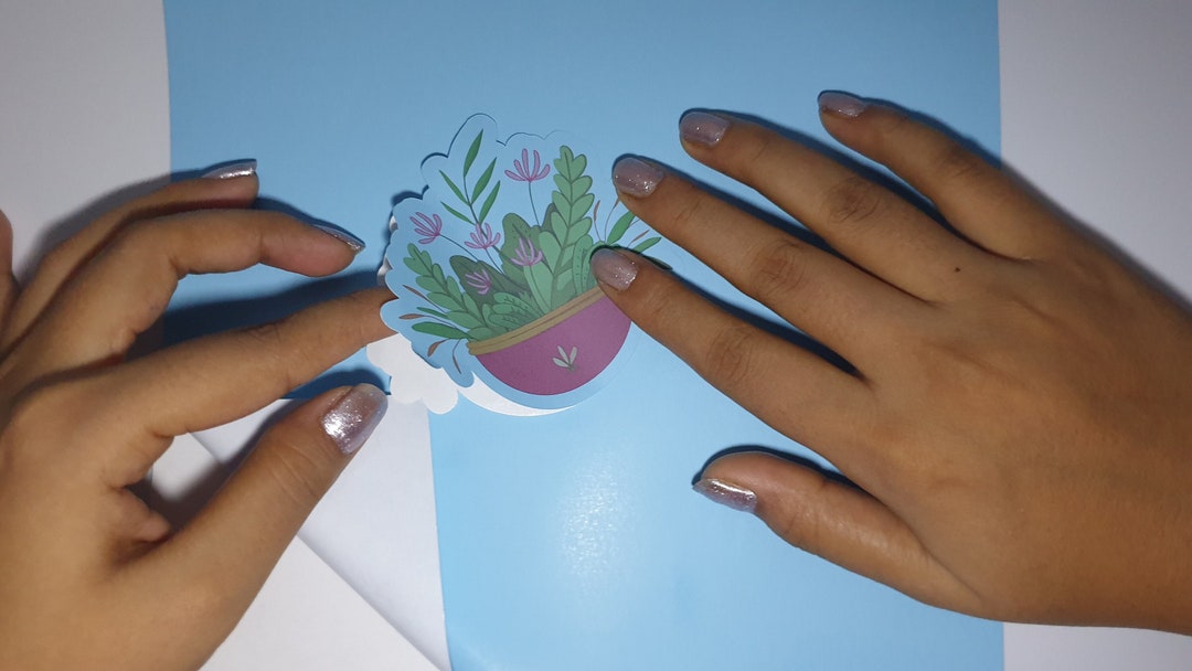 Blue Sticker Paper Laser Inkjet Printable Self Adhesive A4 ...