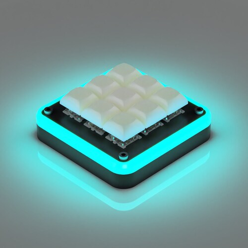 Hot Swap 3x3 Macro Pad with RGB Lighting LumaKeys CGM-33