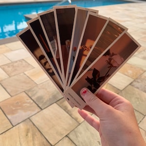 Aesthetic photo bookmark