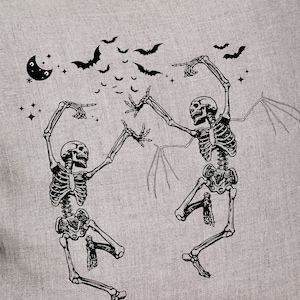 Dancing Skeletons Halloween Svg, Halloween svg, Skeletons Halloween Svg, Skeletons Dancing Svg, Funny Halloween Svg, Skeletons Svg