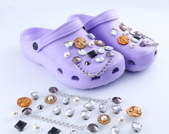 Pins & Clips Clothing & Shoe Clips Shoe Clips Jewellery Brooches The Office Croc Charms 