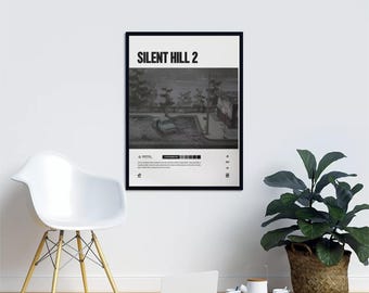 Silent Hill 2 (2001) Poster d&#39;art de jeu vidéo, impression d&#39;affiche de décoration murale