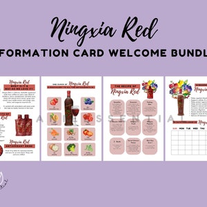 Ningxia Rot druckbare Postkarte | Ningxia Rot Rezepte | Ningxia Rote Informationskarte | Wolfsbeere Ergänzung Young Living | Antioxidatives Getränk