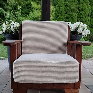 Art deco armchairs contemporary living Room armchairs  burgundy oak wood oryginal 1930 design light gray colour fabrics