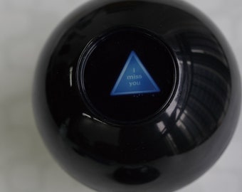 Custom magic 8 ball,20 ANSWERS,custom eight ball,custom 8 ball, custom your answers on D20 with Classic 8 logo