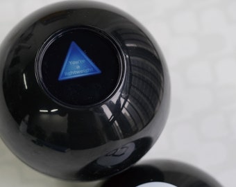 Custom magic 8 ball,20 ANSWERS,custom 8 ball ,magic 8 ball custom