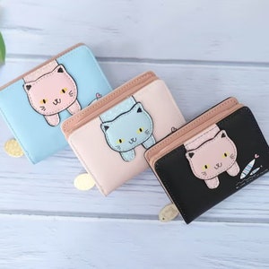 Kawaii Wallet,Animal Short Wallet,Purse Wallet