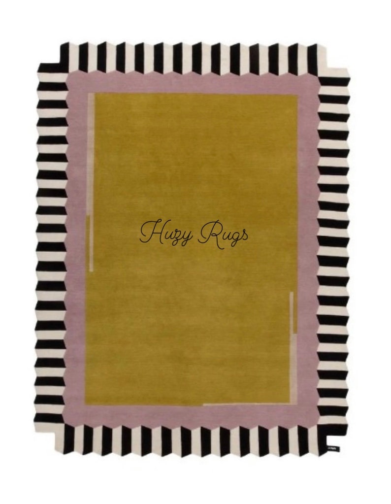 Premium Hand Tufted Rug Wool Area Rug Bedroom Rug Living Etsy