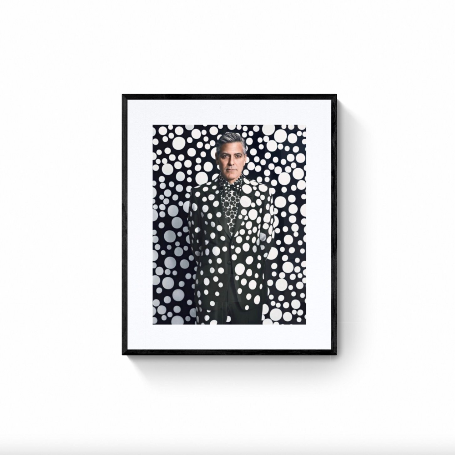 Yayoi Kusama X George Clooney Stamped -  Hong Kong