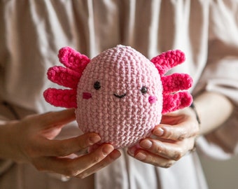 Axolotl plushie toy