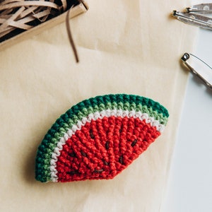 Brooch watermelon slice image 3