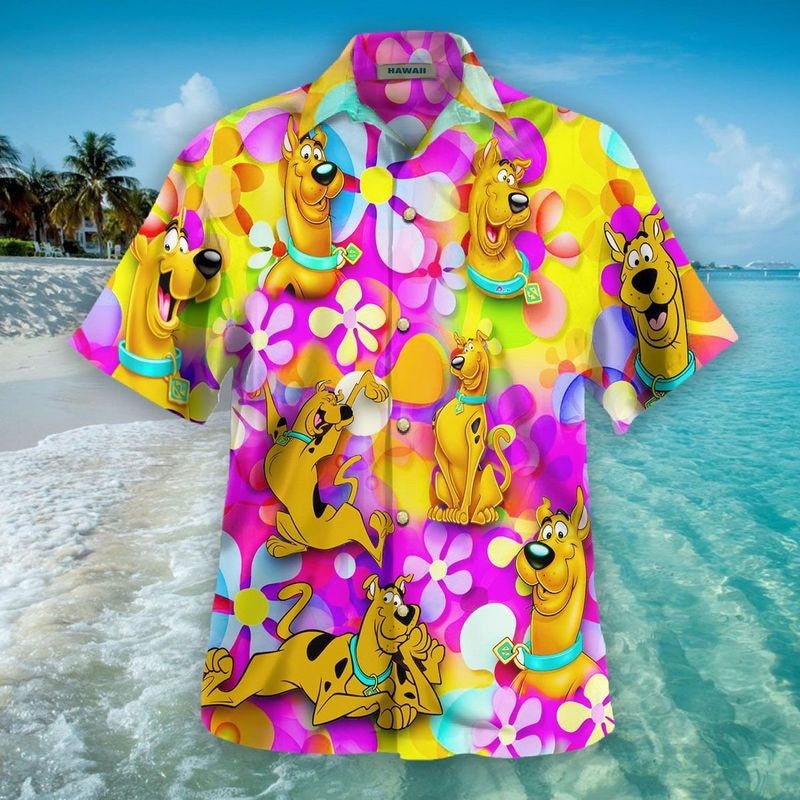 Discover Let's Dance In The Sun Scooby Doo Hawaiian Shirt