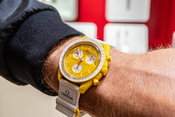 Swatch X Omega Bioceramic Moonswatch Mission to the Sun - Etsy