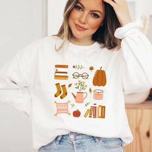 Autumn Sweater - Autumn Essentials Sweater - Boho Clothing - Autumn Clothing - Cute Fall Sweatshirt - Cottagecore Style