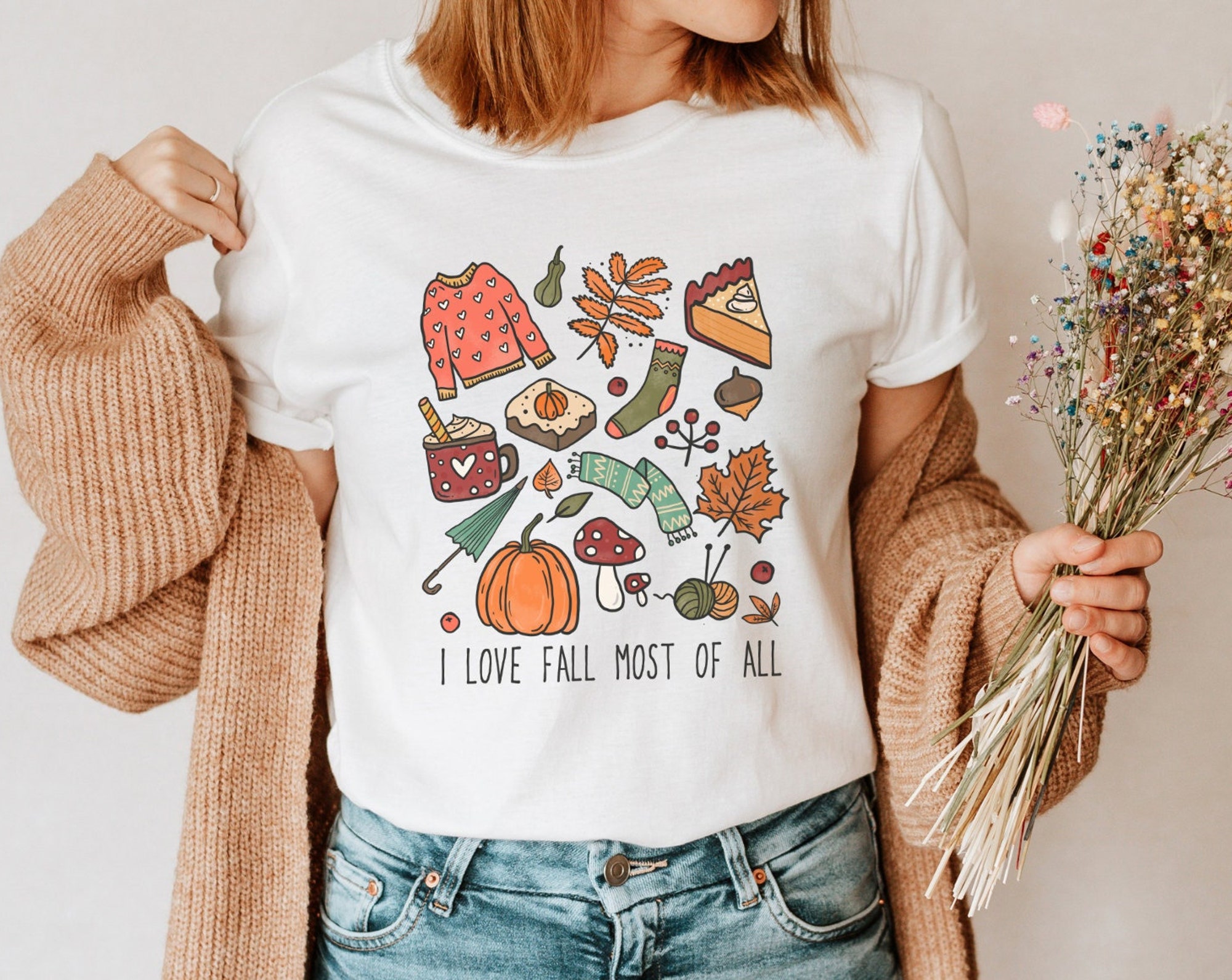 Discover Herbst Fall Essentials - Pumpkin T-Shirt