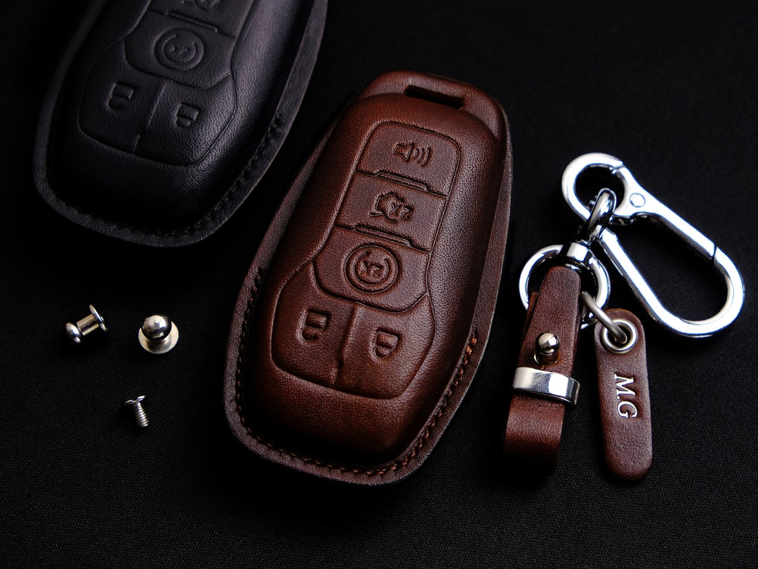 Ford Mustang Key Fob Cover Handcraft Leather Key Fob Cover - Etsy