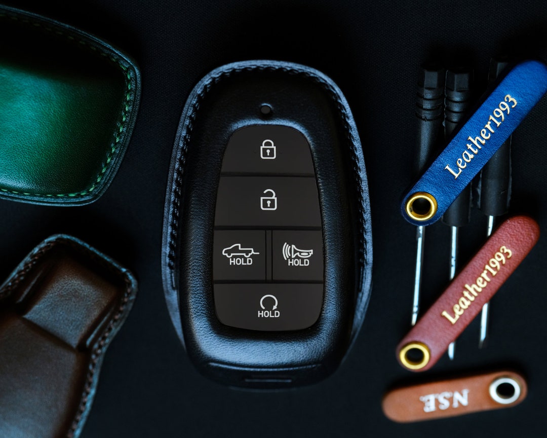 HYUNDAI Santa Cruz Key Fob Cover Leather Key Fob Cover 3 4 - Etsy