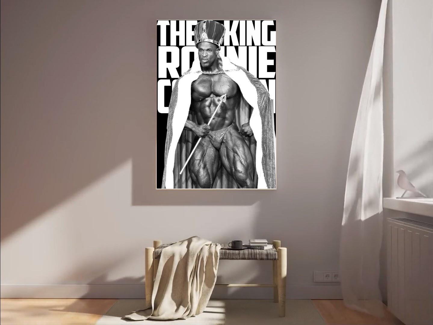 The King Poster by Ronnie Coleman - Etsy